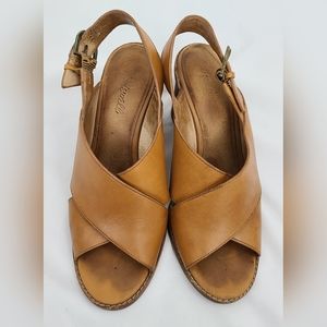 Madewell Ruthie Leather  Slingback Sandals, Size 9